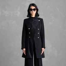 Load image into Gallery viewer, Vault Faux Leather Coat by Cazinc The Label - Preorder 12 Week Wait
