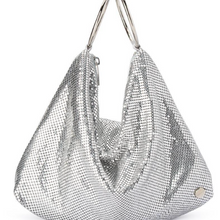 Load image into Gallery viewer, Mesh Bag in Silver
